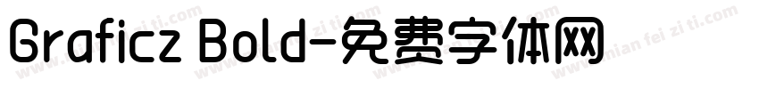 Graficz Bold字体转换